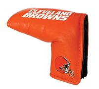 Team Golf NFL CLEVELAND BROWNS Tour Blade Putter Cover - Printed Team Golf NFL Tour Blade Putter Cover, Fits Most Blade Putters, Scotty Cameron, Taylormade, Odyssey, Titleist, Ping, Callaway
