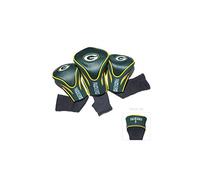 Team Golf NFL Green Bay Packers Contour Golf Club Headcovers (3 Count) Numbered 1, 3, & X, Fits Oversized Drivers, Utility, Rescue & Fairway Clubs, Velour lined for Extra Club Protection