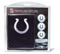 Team Golf NFL Indianapolis Colts Gift Set: Embroidered Golf Towel, 3 Golf Balls, and 14 Golf Tees 2-3/4" Regulation, Tri-Fold Towel 16" x 22" & 100% Cotton