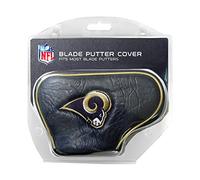 Team Golf NFL Los Angeles Rams Golf Blade Putter Cover Golf Club Blade Putter Headcover, Fits Most Blade Putters, Scotty Cameron, Taylormade, Odyssey, Titleist, Ping, Callaway