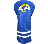 Team Golf NFL Los Angeles RAMS Vintage Driver Headcover - Printed Team Golf NFL Vintage Driver Golf Club Headcover, Form Fitting Design, Retro Design with Fleece Lining for Extra Club Protection