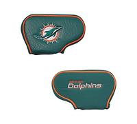 Team Golf NFL Miami Dolphins Golf Blade Putter Cover Golf Club Blade Putter Headcover, Fits Most Blade Putters, Scotty Cameron, Taylormade, Odyssey, Titleist, Ping, Callaway