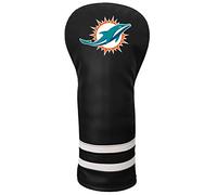 Team Golf NFL Miami Dolphins Vintage Fairway Headcover (Color) - Printed Team Golf NFL Vintage Fairway Headcover (Printed), Fits All Fairway, Hybrid and Utility Clubs
