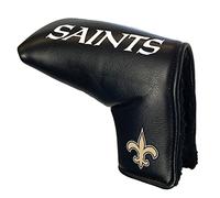 Team Golf NFL New Orleans Saints Tour Blade Putter Cover - Printed Team Golf NFL Tour Blade Putter Cover, Fits Most Blade Putters, Scotty Cameron, Taylormade, Odyssey, Titleist, Ping, Callaway