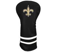 Team Golf NFL New Orleans Saints Vintage Driver Headcover - Printed Team Golf NFL Vintage Driver Golf Club Headcover, Form Fitting Design, Retro Design with Fleece Lining for Extra Club Protection