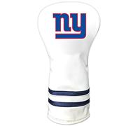 Team Golf NFL New York Giants White Vintage Driver Golf Club Headcover, Form Fitting Design, Retro Design
