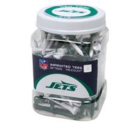 Team Golf NFL New York Jets 2-3/4" Golf Tees, 175 Pack, Regulation Size, Multi Team Colors