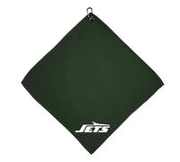Team Golf NFL New York Jets Microfiber Golf Towel, 15x15 (Multicolor)