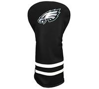 Team Golf NFL Philadelphia Eagles Vintage Driver Headcover - Printed Team Golf NFL Vintage Driver Golf Club Headcover, Form Fitting Design, Retro Design with Fleece Lining for Extra Club Protection