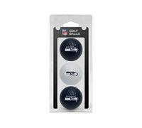 Team Golf NFL Seattle Seahawks 3 Golf Ball Pack Regulation Size Golf Balls, 3 Pack, Full Color Durable Team Imprint