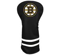 Team Golf NHL Boston Bruins Vintage Driver Headcover - Printed Team Golf NHL Vintage Driver Golf Club Headcover, Form Fitting Design, Retro Design with Fleece Lining for Extra Club Protection