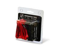 Team Golf NHL Calgary Flames 2-3/4" Golf Tees, 50 Pack, Regulation Size, Multi Team Colors