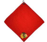 Team Golf NHL Chicago Blackhawks Microfiber Golf Towel, 15x15 (Multicolor)