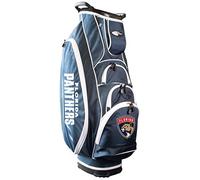 Team Golf NHL Florida Panthers Albatross Golf Bag Lightweight, 10-Way Club Divider, Spring Action Stand, Insulated Cooler Pocket, Velcro Glove and Umbrella Holder & Lift Assist Handles