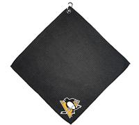 Team Golf NHL Pittsburgh Penguins Microfiber Golf Towel, 15 x 15
