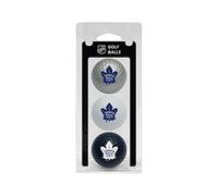 Team Golf NHL Toronto Maple Leafs 3 Golf Ball Pack Regulation Size Golf Balls, 3 Pack, Full Color Durable Team Imprint