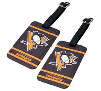 Team Golf/Parrot Paddles NHL Pittsburgh Penguins Two Piece Set Bag Tag