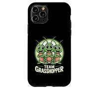 Team Grasshopper Funny Cartoon Insect Kids Party Birthday Case for iPhone 11 Pro