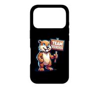 Team Groundhog Woodchuck Marmot Mascot Funny Wildlife Gift Case for iPhone 17 Pro