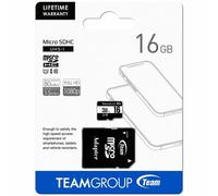 Team Group 16GB Micro SD SDHC Card UHS-I U1 Class 10 Camera Computer PC