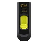 Team Group C145 128 GB USB 3.0 Flash Memory Drive - Yellow