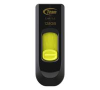 Team Group C145 USB flash drive 128 GB USB Type-A 3.2 Gen 1 (3.1 Gen 1) Black, Yellow