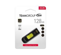 Team Group C145 128 GB USB 3.0 Flash Memory Drive - Yellow