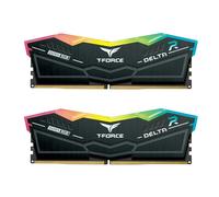 Team Group Delta RGB 32GB (2X16GB) DDR5 PC5-57600C34 7200MHz Dual Channel Kit - Black