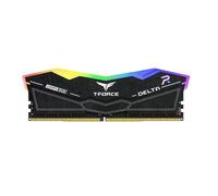 TeamGroup Delta RGB 32GB (2X16GB) DDR5 PC5-60800C36 7600MHz Dual Channel Kit - Black (FF3D532G7600HC36DDC01)