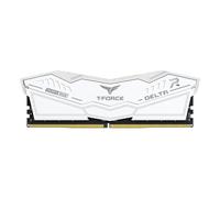 TEAMGROUP T-Force Delta RGB DDR5 Ram 32GB (2x16GB) 8000MHz PC5-64000 CL38 A-DIE Desktop Memory Module Ram for 600 700 Series Chipset XMP 3.0 Ready White FF4D532G8000HC38DDC01