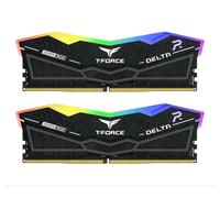 TEAMGROUP T-Force Delta RGB DDR5 Ram 32GB (2x16GB) 6400MHz PC5-51200 CL32 Desktop Memory Module Ram for 600 700 Series Chipset XMP 3.0 Ready Black FF3D532G6400HC32ADC01