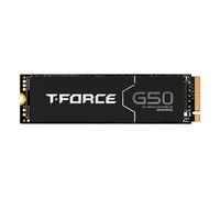 TEAMGROUP T-Force G50 2TB SLC Caching 3D TLC NAND NVMe InnoGrit PCIe Gen4x4 M.2 2280 Gaming SSD with Ultra-Thin Graphene Heat Spreader Works with PS5 Read/Write 5000/4500 MB/s TM8FFE002T0C129