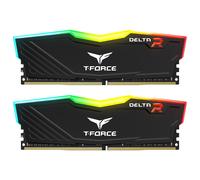 Team Group T-Force DELTA RGB 16GB (2×8GB) DDR4 3200MHz Desktop Memory Kit - CL16, High-Performance Gaming RAM - TF3D416G3200HC16FDC01