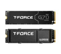 TEAMGROUP T-Force G70 PRO Graphene Heatsink 1TB DRAM SLC Cache 3D TLC NAND NVMe InnoGrit PCIe Gen4x4 M.2 2280 Gaming Internal SSD Works with PS5 Read/Write 7400/5500 MB/s TM8FFH001T0C129