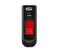 Team Group C141 8gb Usb 2.0 Type-a Black,red Usb Flash Drive