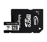 Team 128Gb Micro Sdxc Uhs-1 Class 10 Flash Card With Adapter
