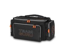 Team Guru Carryall | Match Fishing Caryall | Medium Sized | Multi-compartment | Main Pocket for Large Items | Front Pocket fits XL Rig Case | Side Pockets | H 35cm x L 58cm x W 30cm | Code GLG042