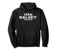 Team Halsey | Proud Family Surname, Last Name Gift Pullover Hoodie