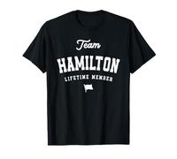 Team Hamilton Lifetime Member Funny Name Hamilton T-Shirt