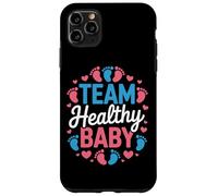 Team Healthy Baby Baby Shower Host Future Parents Squad Case for iPhone 11 Pro Max
