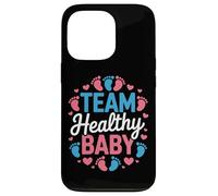 Team Healthy Baby Baby Shower Host Future Parents Squad Case for iPhone 13 Pro