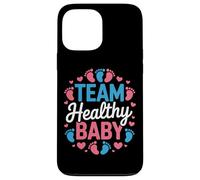 Team Healthy Baby Baby Shower Host Future Parents Squad Case for iPhone 13 Pro Max