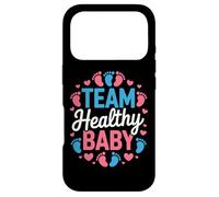 Team Healthy Baby Baby Shower Host Future Parents Squad Case for iPhone 17 Pro