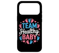 Team Healthy Baby Baby Shower Host Future Parents Squad Case for iPhone 17 Pro Max