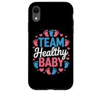 Team Healthy Baby Baby Shower Host Future Parents Squad Case for iPhone XR