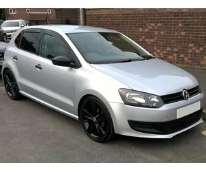 Team Heko Rain & Wind Deflectors for VW Polo (2009-2017) 5 Door Front & Rear Set
