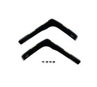 Team HEKO Wind Deflectors for Citroen Nemo 2008+ Front Set of Window Deflectors, Accessories Smoked UV & Scratch Resistant Acrylic In-Channel Fitting ISO Certified Air Ventilation & Rain Protection