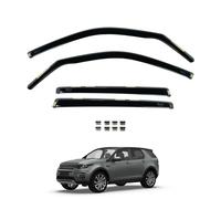 Team HEKO Wind Deflectors for Land Rover Discovery Sport 2014- Front & Rear Set Window Deflectors Accessories UV Scratch Resistant Acrylic In-Channel Fitting ISO Certified Ventilation Rain Protection