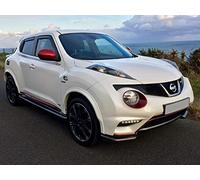 Team HEKO Wind Deflectors Nissan Juke 2010-2019 Compatible Front and Rear Set of Window Deflectors Accessories UV Scratch Resistant Acrylic In-Channel Fitting Air Ventilation Rain Protection