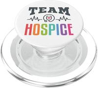 Team Hospice Nurse Doctor Aide End of Life Palliative Care PopSockets PopGrip for MagSafe
